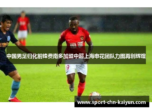 中国男足归化前锋费南多加盟中超上海申花团队力图再创辉煌